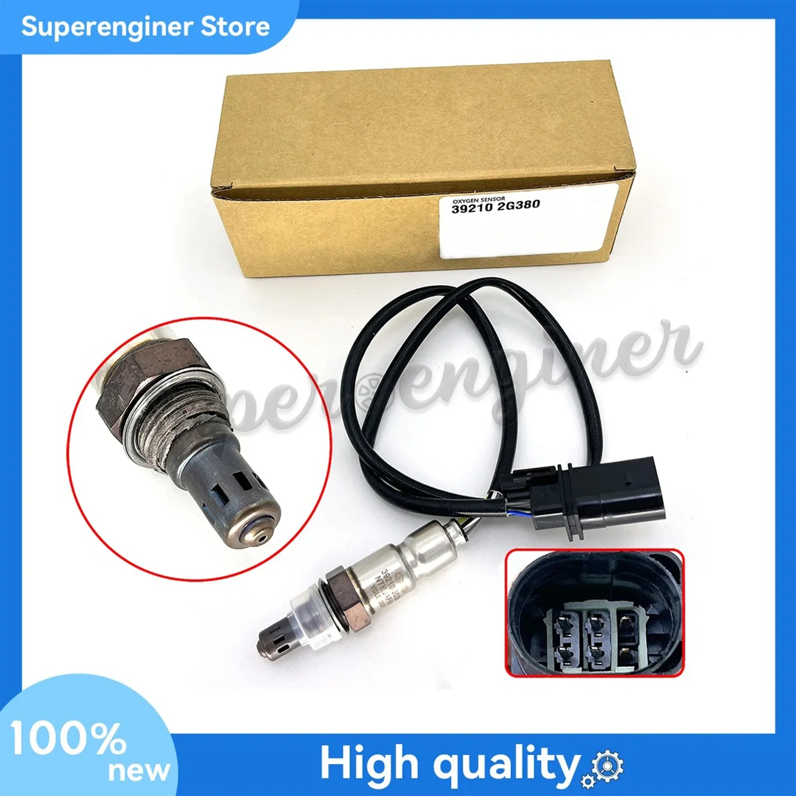 39210-2G380  5-Wire Upstream O2 Oxygen Sensor  For Hyundai Tucson Genesis 2011-2013 Kia Sportage 2.4L