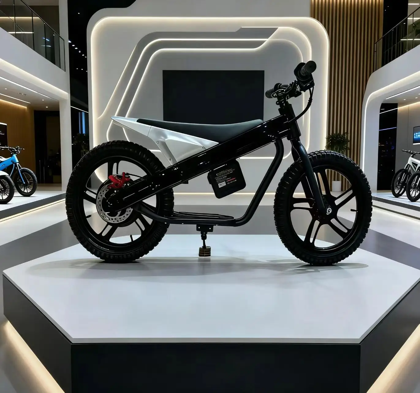 

Children's electric bicycle, Children's scooter. 24V6ah lithium battery. 15km/h