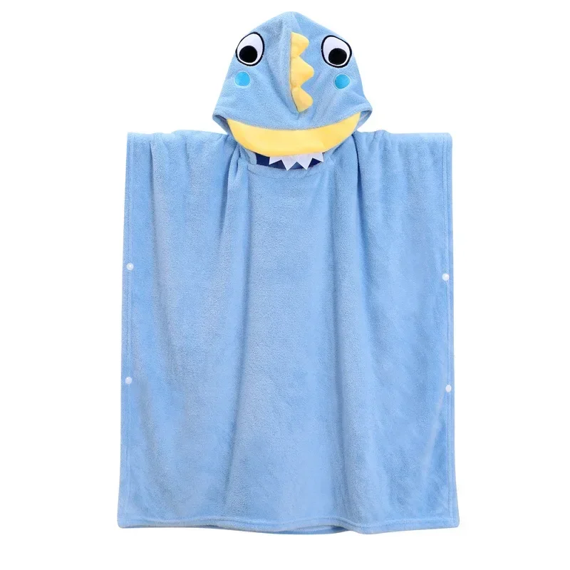 Cotton Bathrobe Boys Kids Thicken Winter Bath Robe Little Girls Dressing Baby Bath Towel Boy Girl