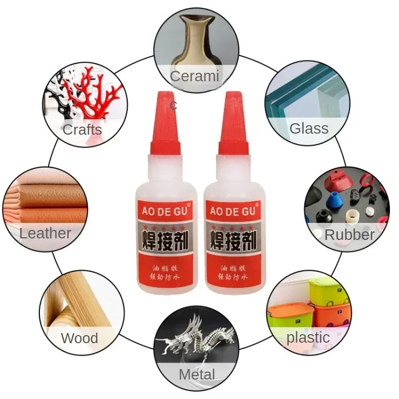 20/50G Universal Welding Glue Plastic Metal Wood Rubber Tire Repair Glue Soldering Agent Power Super Glue School Office Supplies