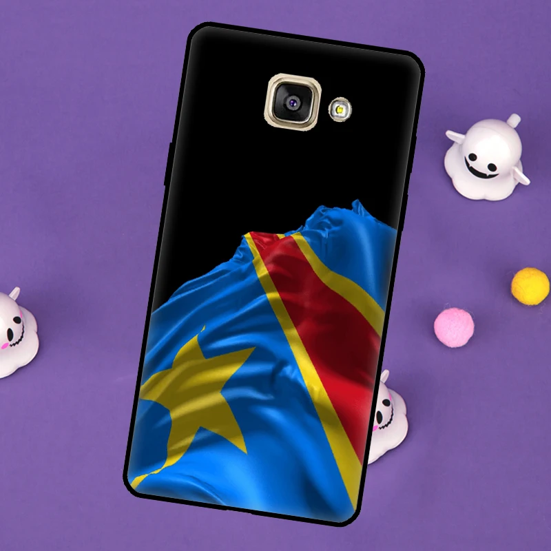 Democratic Republic of Congo Flag Case For Samsung Galaxy J5 J3 J7 J1 2016 A3 A5 2017 J4 J6 Plus J8 A6 A8 A7 A9 2018 Cover