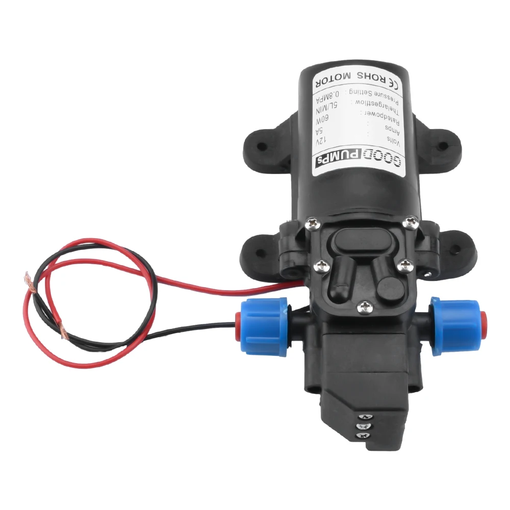 DC12V 60W 70W 72W Smart micro diaphragm pump High Pressure Car Wash pump Agricultural Electric Water Pump