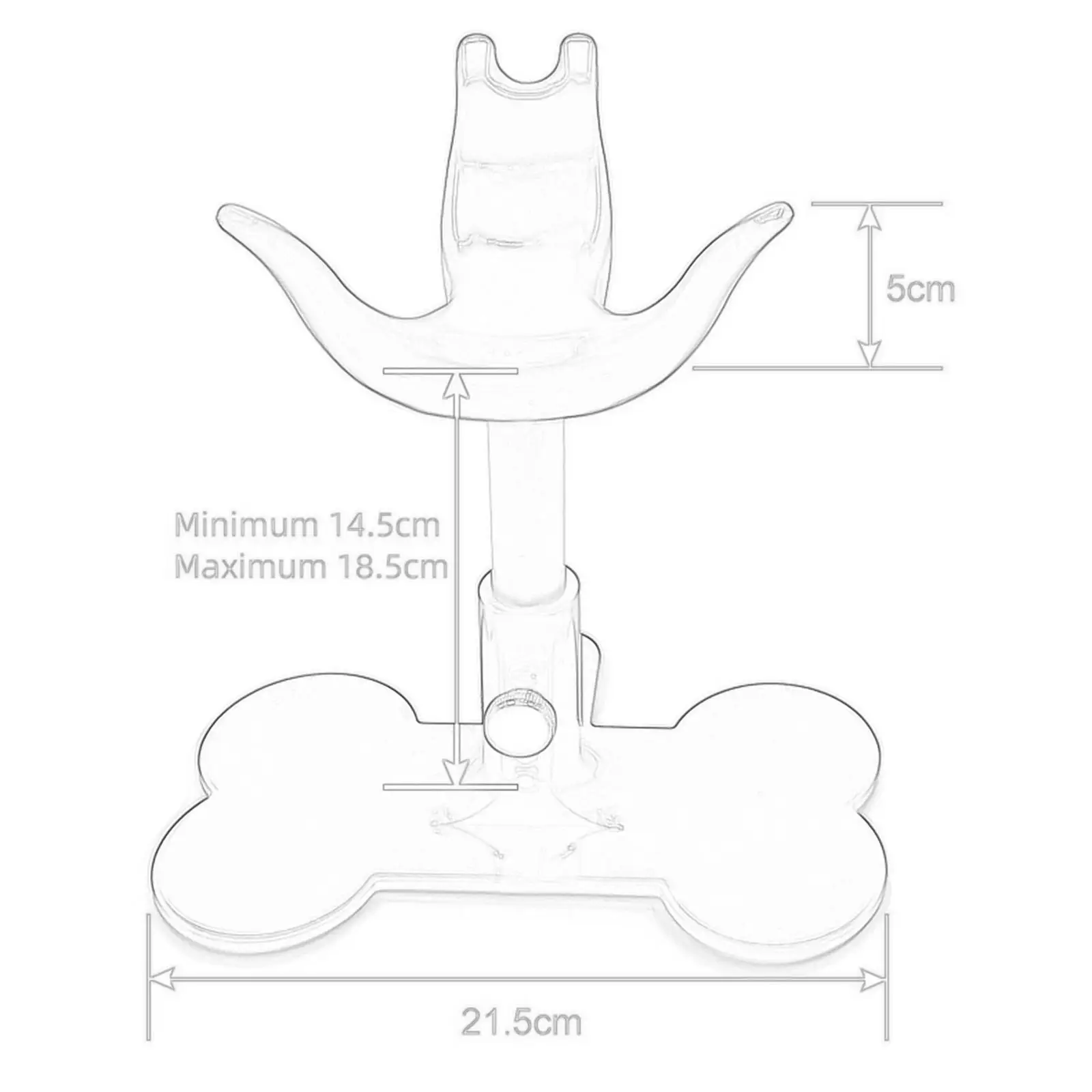 Soporte de baño para perros con gel - Accesorios de cuidado