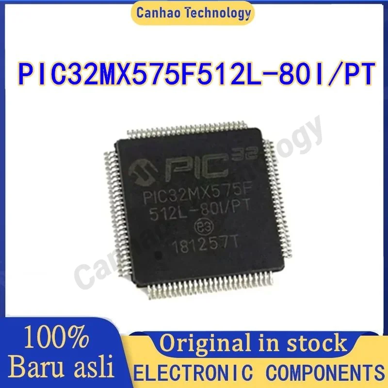 

PIC32MX575F512L-80I/PT PIC32MX575F512L-80I PIC32MX575F512L-80 PIC32MX575F512L PIC32MX575F512 PIC IC MCU Chip TQFP-100 in Stock