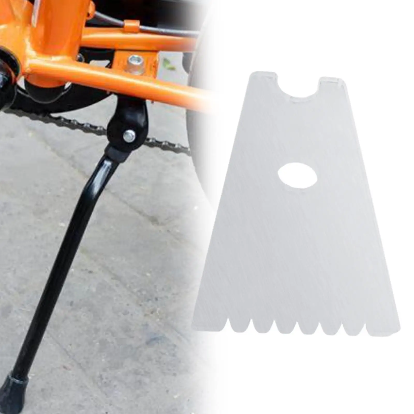 Portable Bicycle Clear Acrylic Stand Compact Kickstand Outdoor Parking Support for Photos Cleaning Maintenance