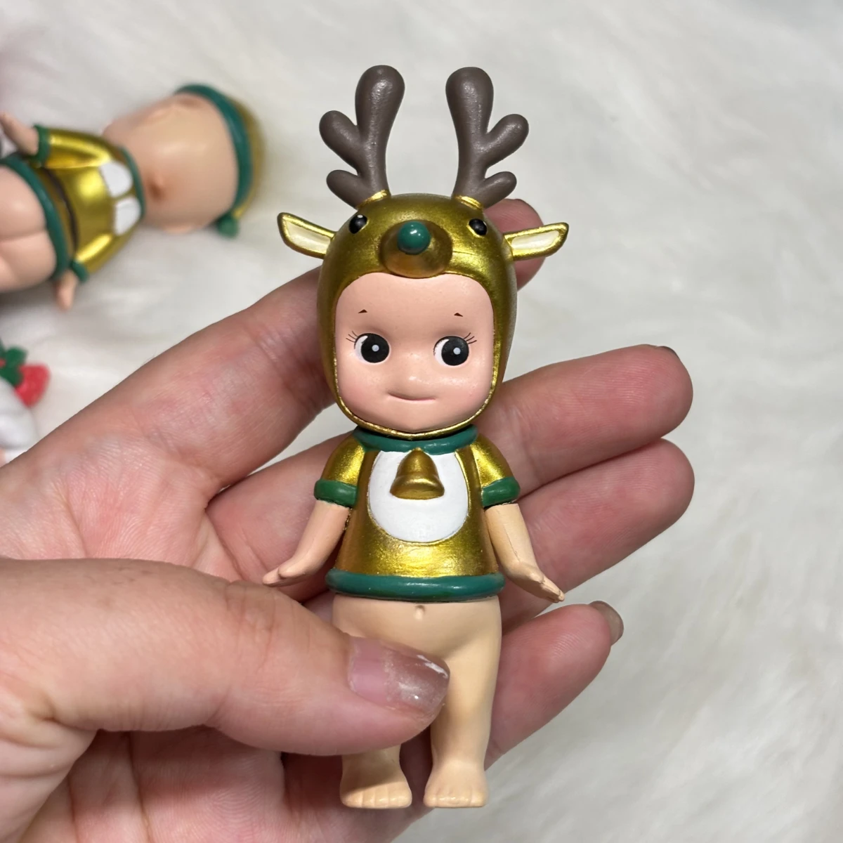 سوني أنجل شخصية صغيرة 2012 سلسلة عيد الميلاد لا صندوق لا حقيبة سانتا كلوز سنو مان الرنة