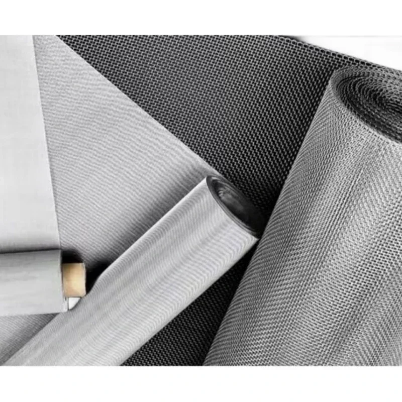 Customized electrode titanium wire woven mesh  Research experiment/TEM electrolytic cell Ti mesh/hydrogen production filtration