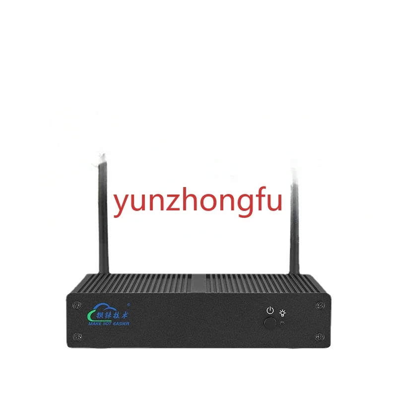 Industrial Control Saiyang J4125 Quad-Core Embedded Simplified Computer Fanless 2-Way Gigabit Network Port 1 Audio 4G