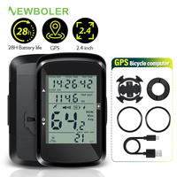 NEWBOLER GPS Bike Computer Wireless Waterproof Cycling Speedometer Bicycle Computer Road Bike MTB Bike Accessories