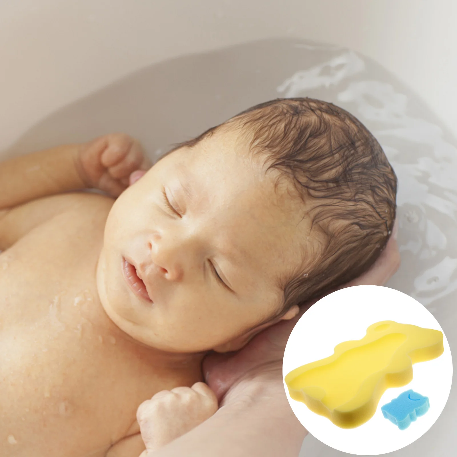 

1Pcs Bath Cushion Thickened Sponge Mat Bath Non Slip Skid Proof Sponge Mat Bathtub Cushion Odorless Comfortable