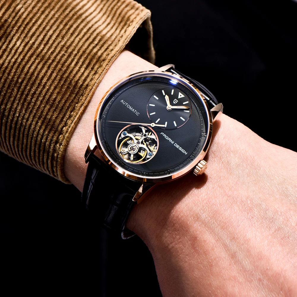 

PAGANI DESIGN Watches Men 2025 New Luxury Mechanical Automatic Men Watch Tourbillon Waterproof Sapphire Crystal Stainless Steel
