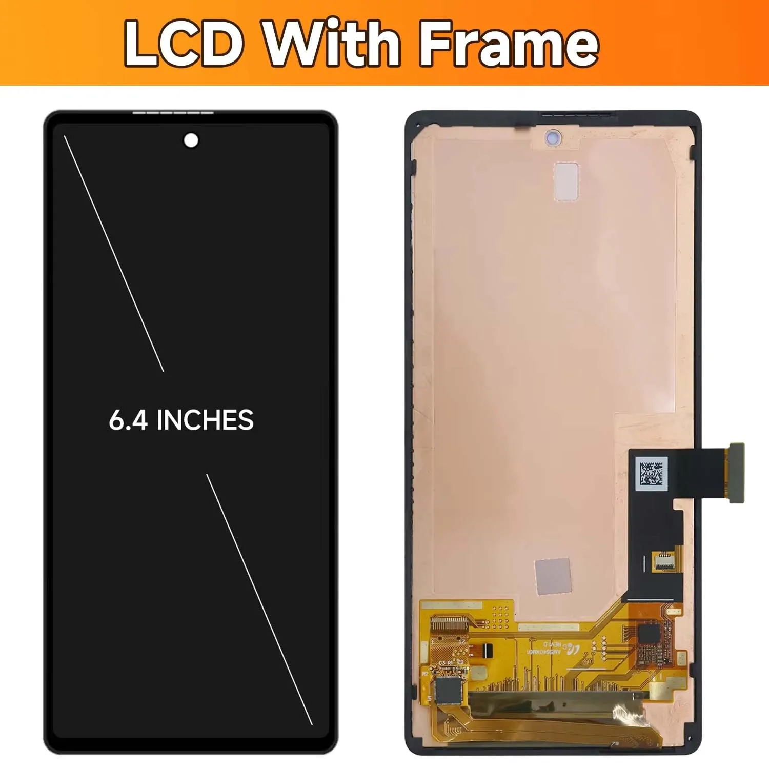 For Google Pixel 6 6.4\'\'For AMOLED Google Pixel 6 GB7N6 G9S9B16 G9S9B LCD Display Touch Screen Digitizer Assembly Replacement
