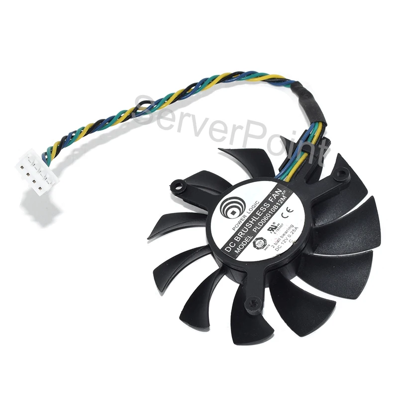 

Well Tested For Power Logic PLD06010B12M 12V 0.25A Four Pins DC Brushless Fan