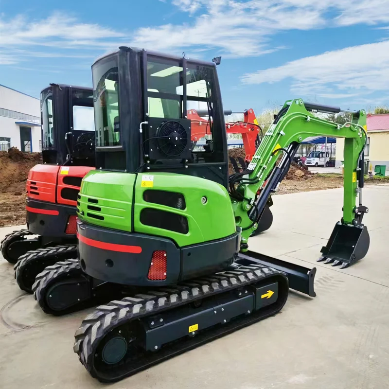 Mini Excavator 3.5 Ton EPA/Euro 5 Engine Excavator 2 Ton Machine Digger 1 Ton Municipal Engineering Crawler Excavator