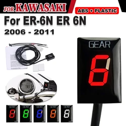 For Kawasaki ER-6N ER6N ER 6N 2006 2007 2008-2011 LED 1-6 Gear Display Indicator Motorcycle Accessories Speed Instrument Meter