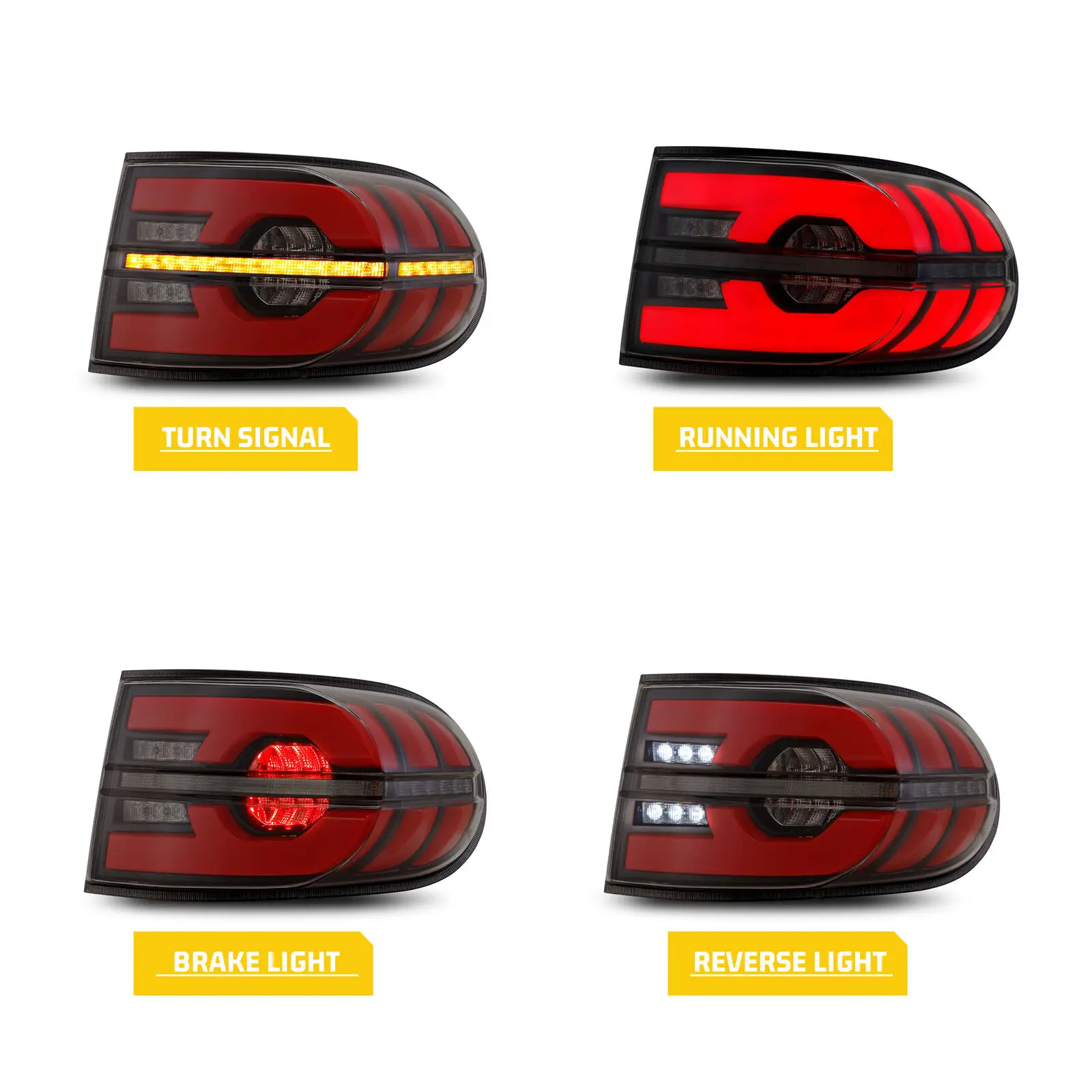 Dynamic Led Tail Lamp For Toyot-a Fj Cruiser Accessories 2007+