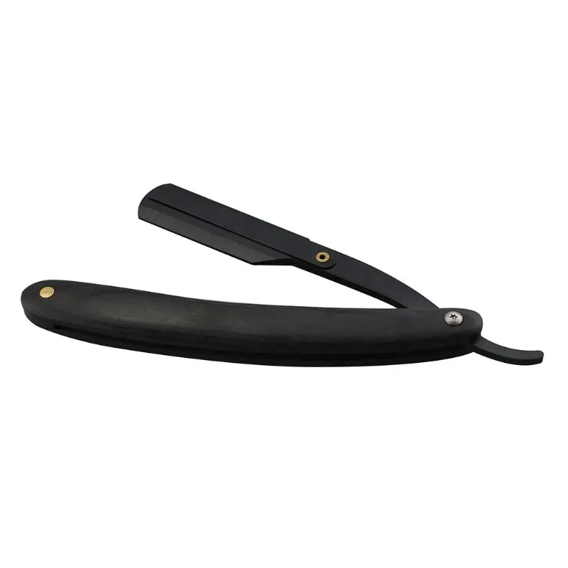 Lâmina barbear manual com barbeador masculino para barbeiro profissional, corte cabelo para lâmina