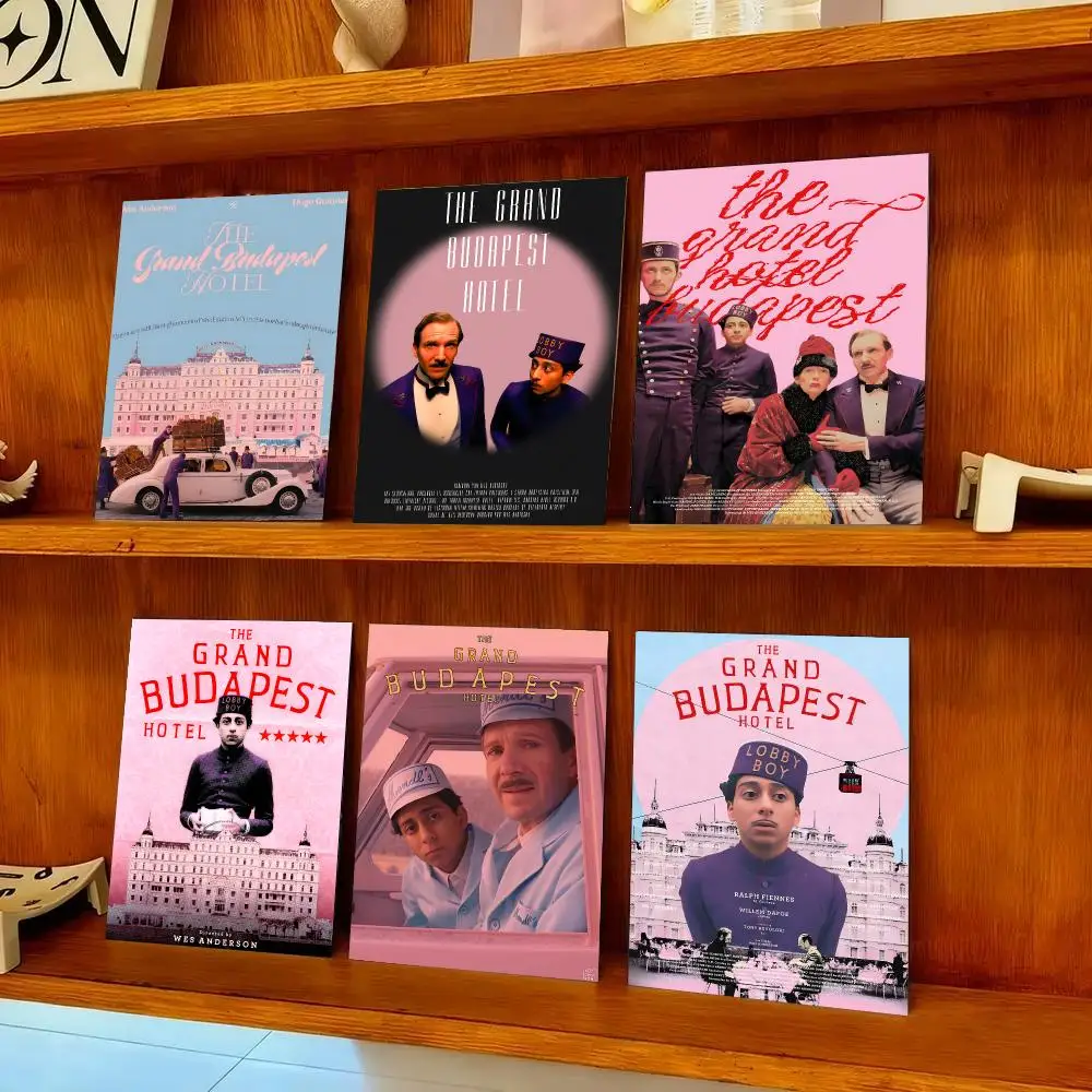 The Grand Budapest Hotel Poster HD Art Sticky Wall Waterproof Home Bedroom Bar Aesthetic Decoration Perfect Room Decor