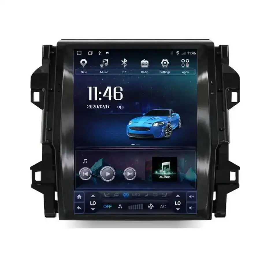 Carplay Vertical Screen For TOYOTA Fortuner HILUX Revo 2016-2022 Android 15 GPS 12.1'' Multimedia Video Player Stereo Car Radio - Image 3