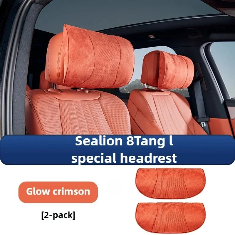 For BYD Tang L DMI Flip Head Pillow Neck Pillow Comfortable and Durable Car Interior Accessories Complete Collection