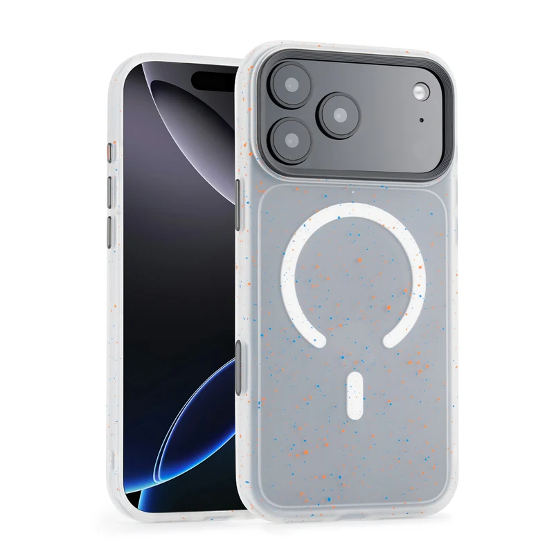Aktiver Touch-Kameraknopf für MagSafe Stoßfeste Hülle für iPhone 18Pro Max Air 17 18 Pro Durchscheinende Kabellose Lade-PC-Hülle – Detail 10