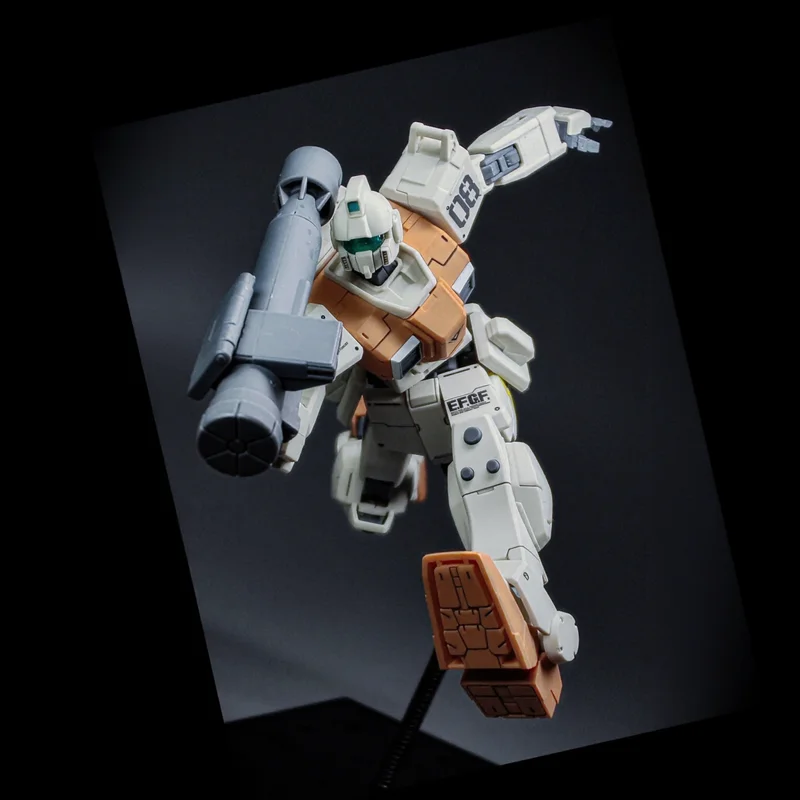 KK نموذج GM نوع الأرض RGM-79G HG 1/144 الجمعية أطقم منمذجة تحصيل أنيمي عمل الشكل البلاستيك روبوت الحلي اللعب هدية #5
