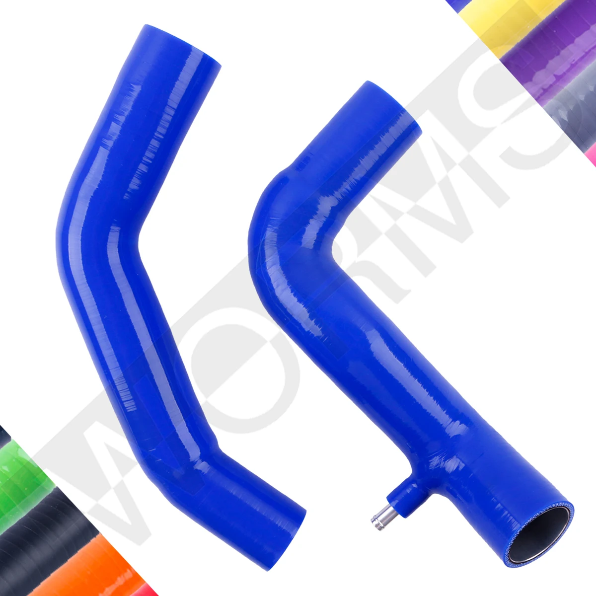 For Mitsubishi GTO 3000GT Twin Turbo Dodge Stealth 6G72 3.0L V6 Silicone Intercooler Hose Kit