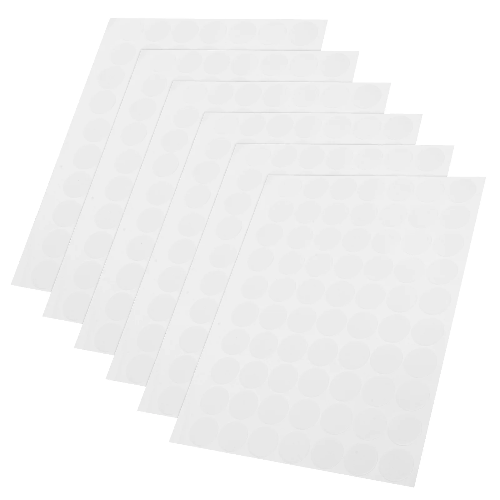 6 Sheets Transparent Double-sided Tape Removable Photo Sticker Adhesive Pads Acrylic Adhesives