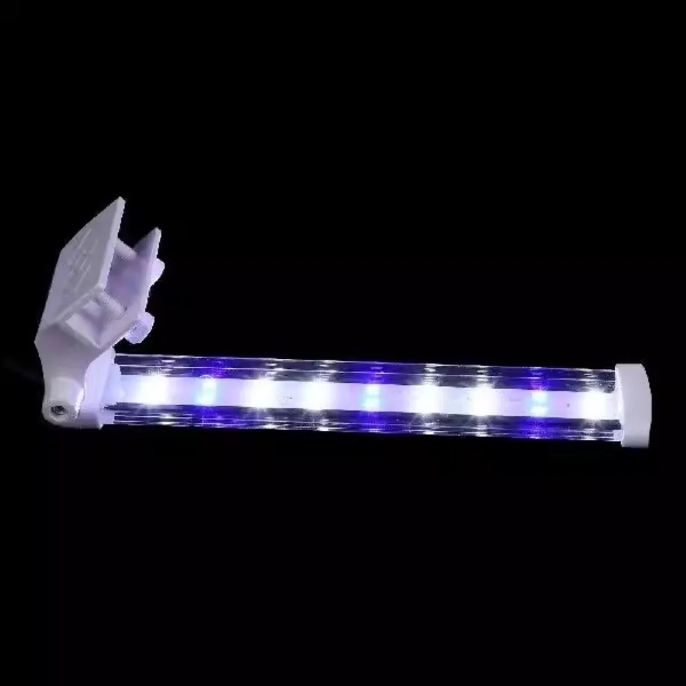 

Aquarium Light LED, Clip On Blue White Aquarium Plant Light 12 Inch Fish Tank Lamp For Freshwater Plant Fish Coral Reef Tank