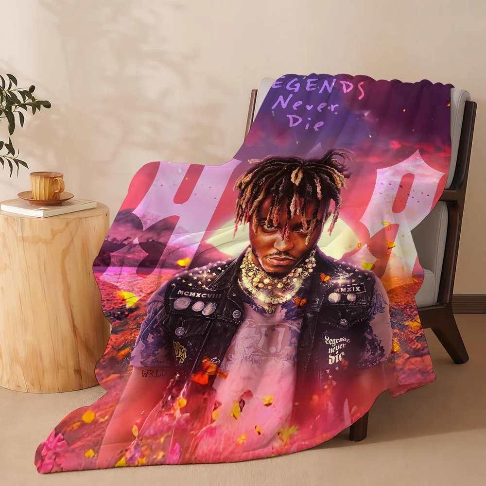 Album Rapper Juice Wrld 999 Blanket Soft Warm And Thick Perfect For Bedroom Living Room Bed Sofa Camping Picnic Office Gift