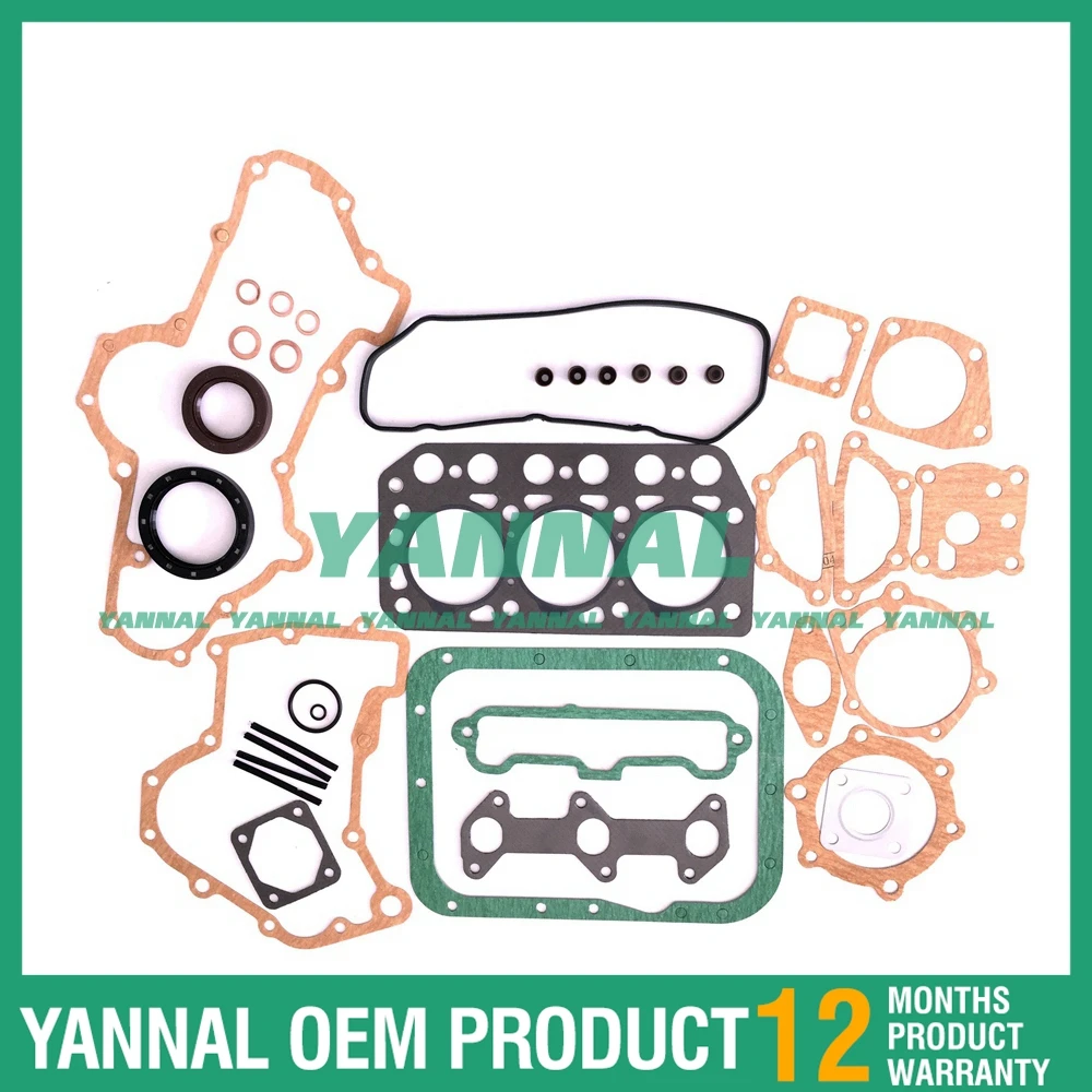 Made in China K3D Engine Full Cylinder Gasket Kit Fit For Mitsubishi Tractor Excavator Loader