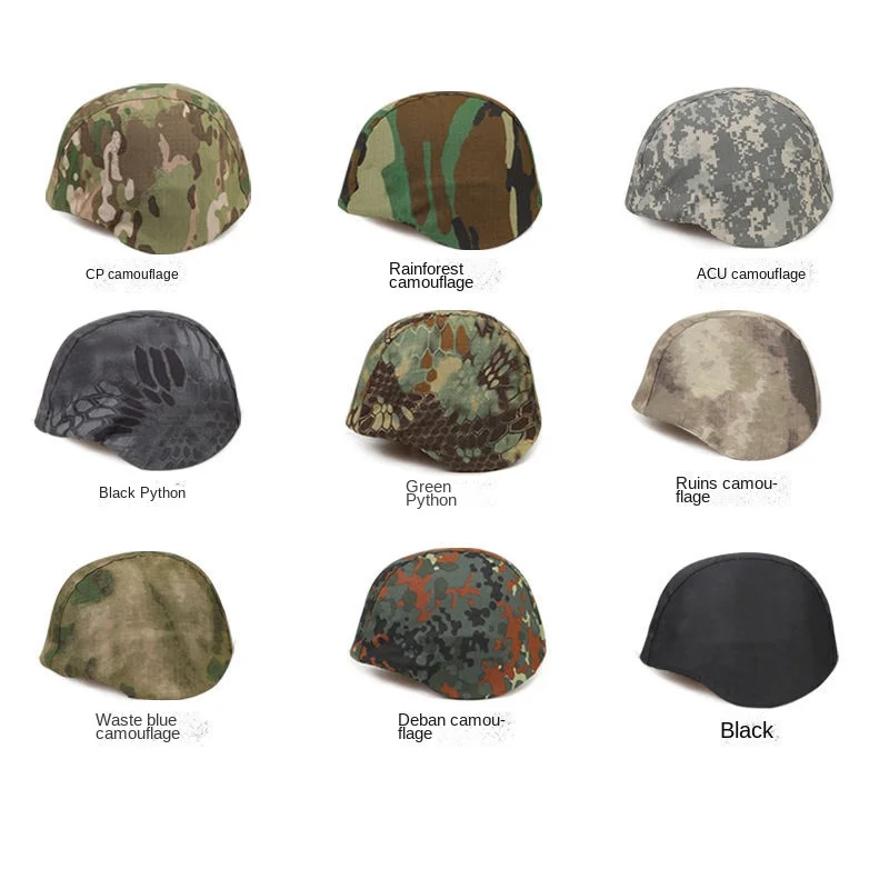 M88 helmet tactical camouflage secondary head plastic lightweight riding protective cap cover cloth cover outdoor live CS gear