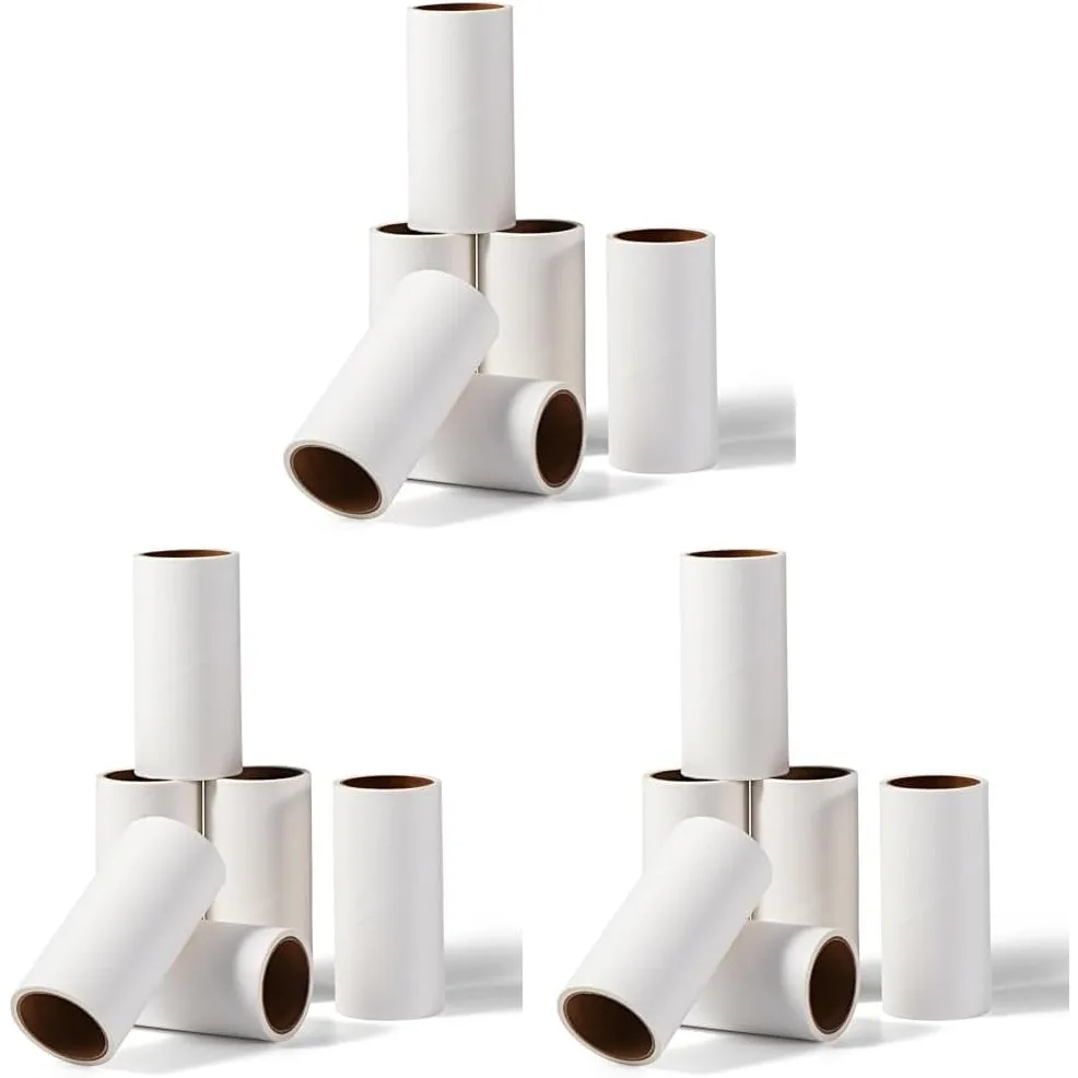 Refills for Lint Roller, 3 pack of 6 Rollers, Total 1080 Sheets, Replacement Rollers for Lint Rollers, Pet Extra Sticky Pet Hair
