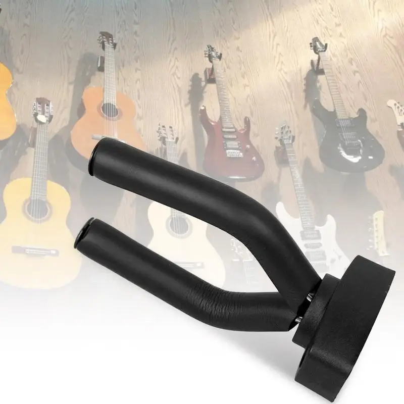 Guitar Hanger Holder Hook Wall Mount For Electric Acoustic Guitars Strings Guitar Pick Guitar Picks Guitar Stand