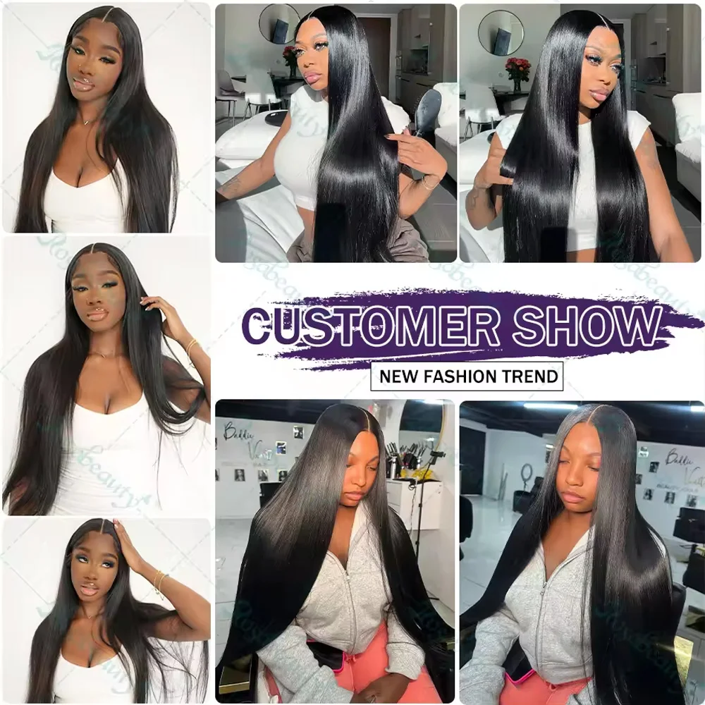 Натуральный цвет, бразильские пучки волос, 32-дюймовые прямые пучки человеческих волос Remy, наращивание натуральных волос