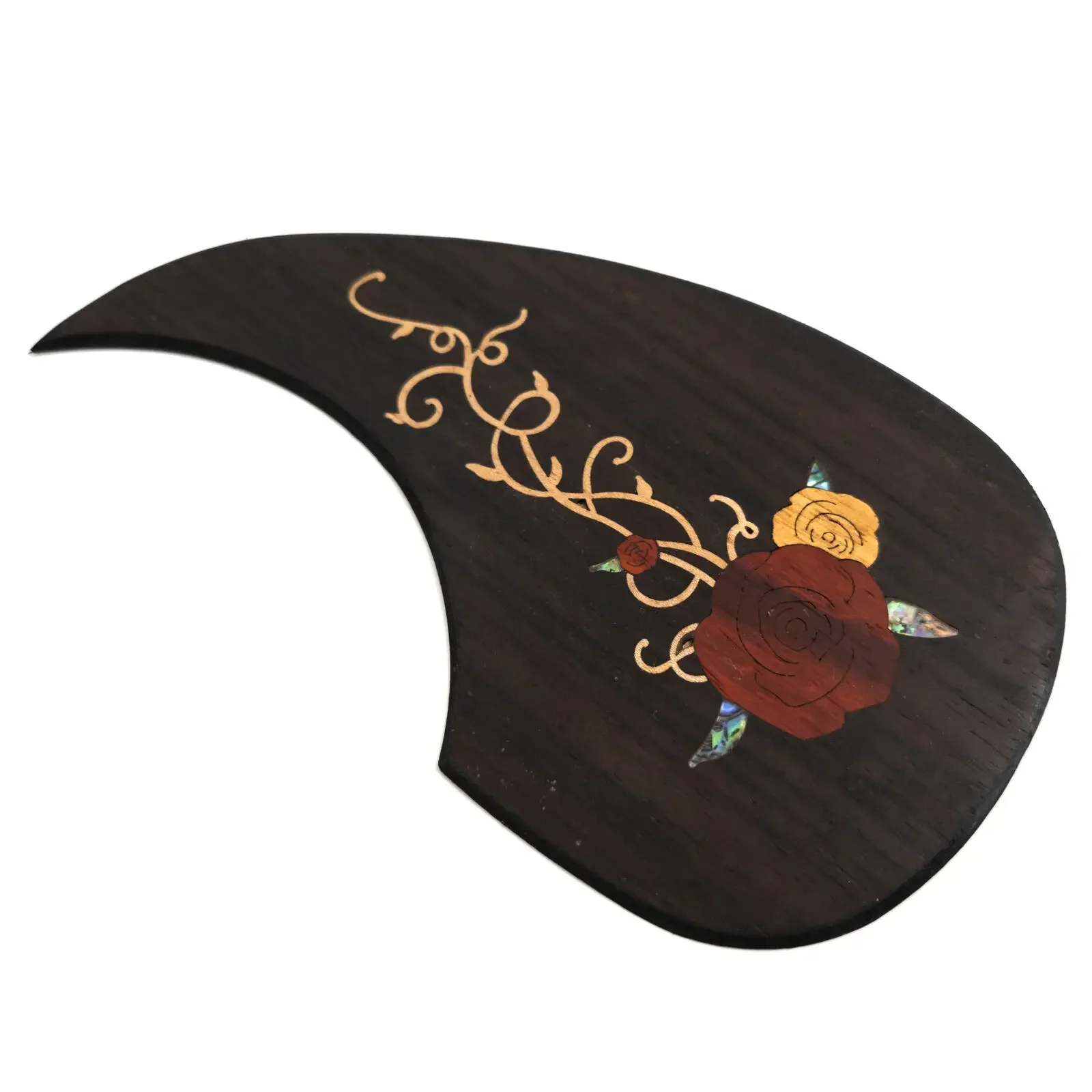 D-45 الغيتار الصوتية Pickguard خشب متين مطعمة أذن البحر زهرة 36-42 بوصة الغيتار خدش لوحة استبدال أجزاء #2