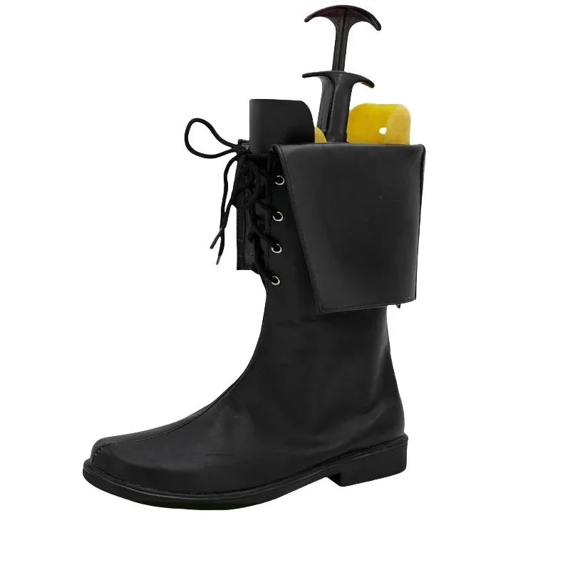 

Game Thancred Waters Cosplay Shoes Boots Props Halloween Party Role Play Custom Made Aksesori