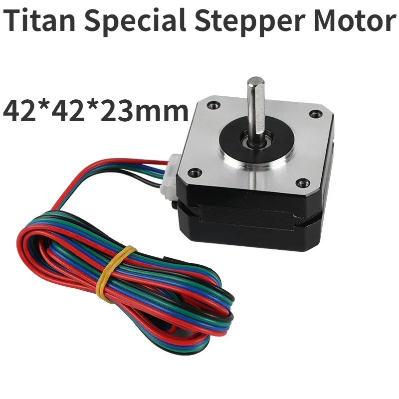 

Stepper Motor Bipolar Step Motor for Titan Extruder 3D Printer 4.1V 1A 13Ncm (18.4oz.in) 4 Lead 1.8 Deg with 1m Cable (17HS4023)