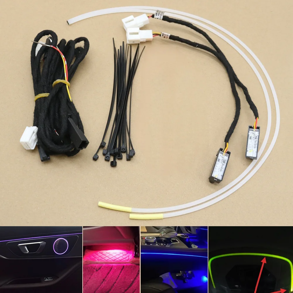 Lighting Interior Decor - Door Backlight Center Armrest Box Interior