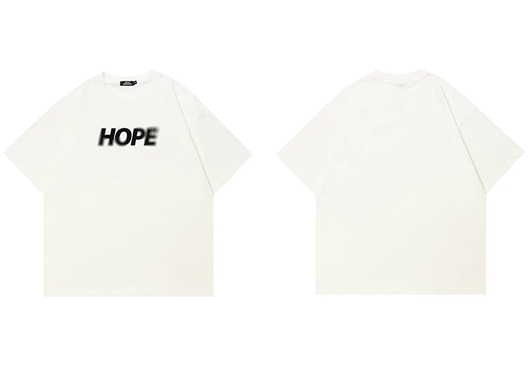 Hope Typography Graphic T-Shirt S0370b9ce293d4f0fa8e3662914d66e65S