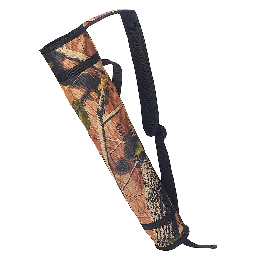 Arrow Holder Bag Lightweight Portable Quiver Storage Bag Shoulder Waist Dual Use Storage Pouch Outdoor Hunting Accessories