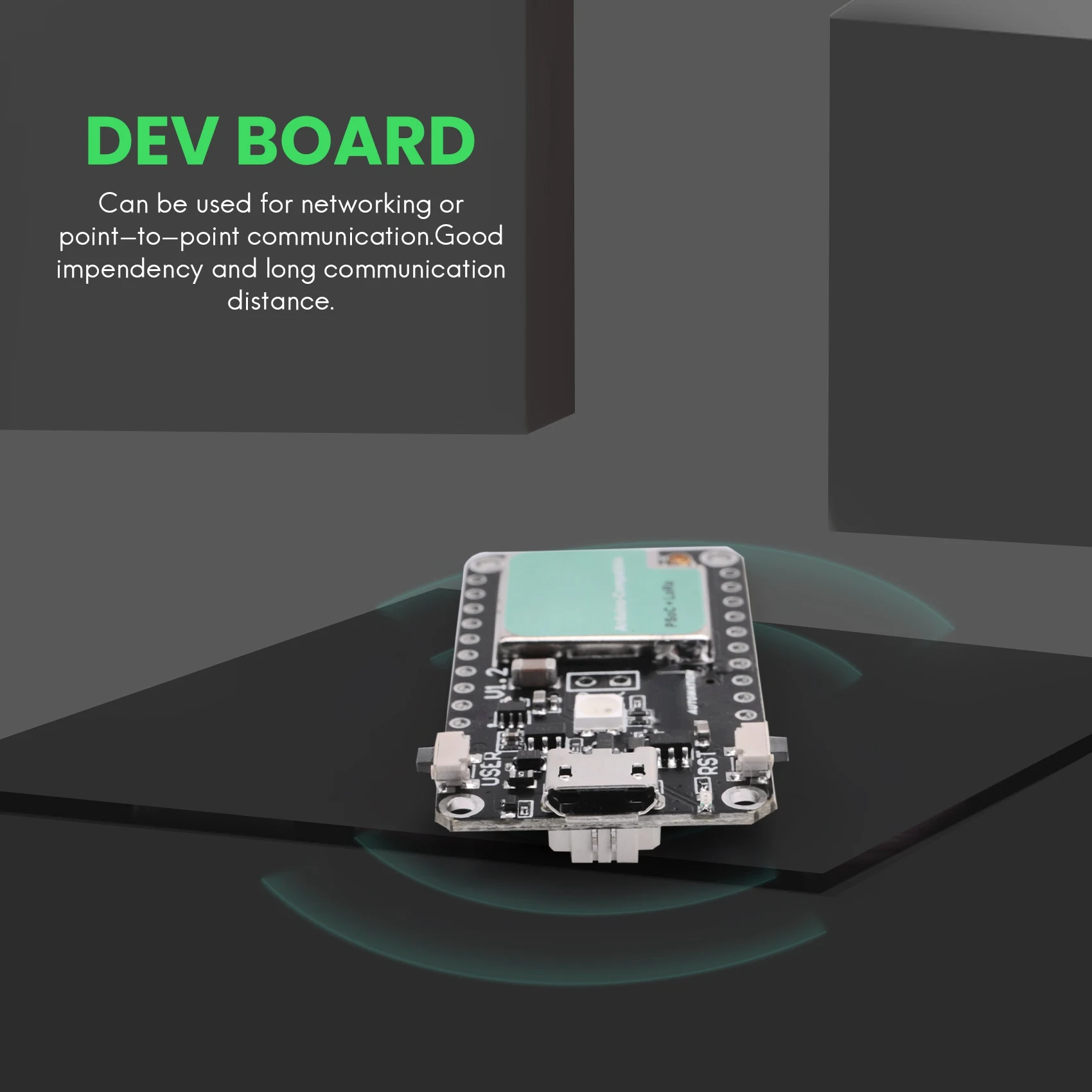 SX1262 LoRa Module 868 915 MHz LoRaWAN IoT Development Board ASR6501 MCU 128 KB Flash met Antenne voor Arduino