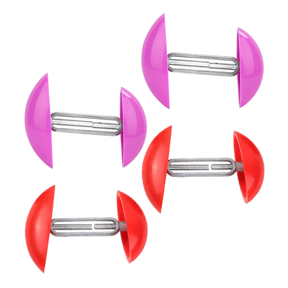 

2 Pairs Shoe Expander Support Aluminum Calf Stretcher for Boots High Heels Flat Shoes Toe Expansion Durable Plastic Adjustable