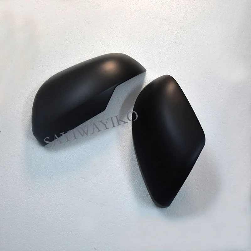 car styling abs Mirror Cover FIT For Mitsubishi L200 Triton  2019 2020 2021 Pajero Sport Montero Sport  Black