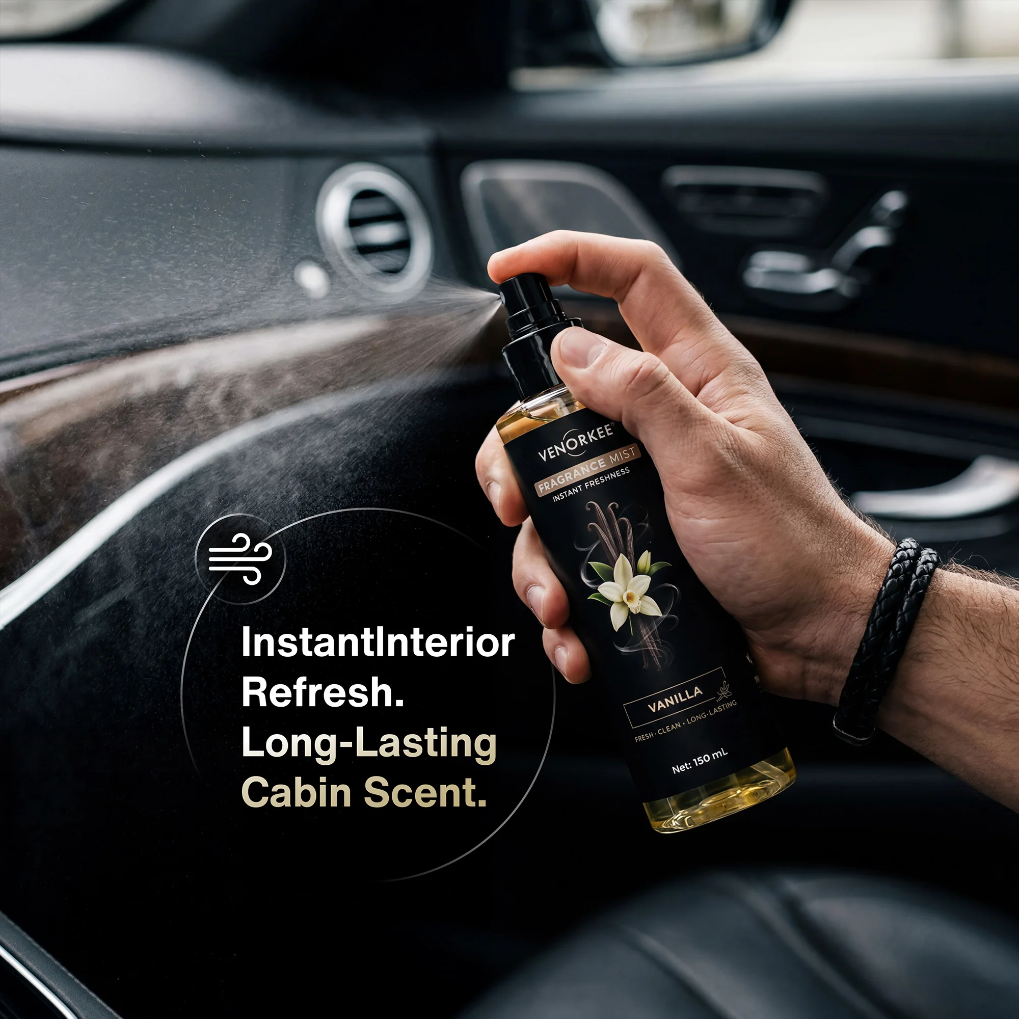 150ML Multi-Duft Duftspray Tragbarer Lufterfrischer für Auto und Zuhause Langanhaltender Romantischer Duft Atmosphäre – Detail 4
