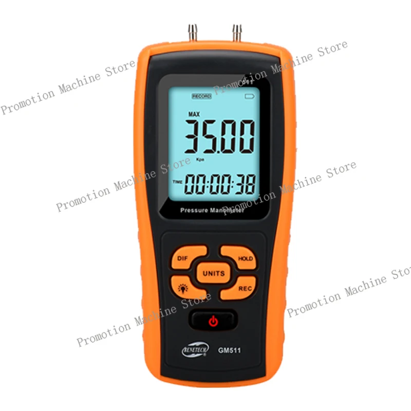 BENETECH GM505 GM510 GM511 GM520 Handheld Digital Pressure Gauge Tester Meter Manometer