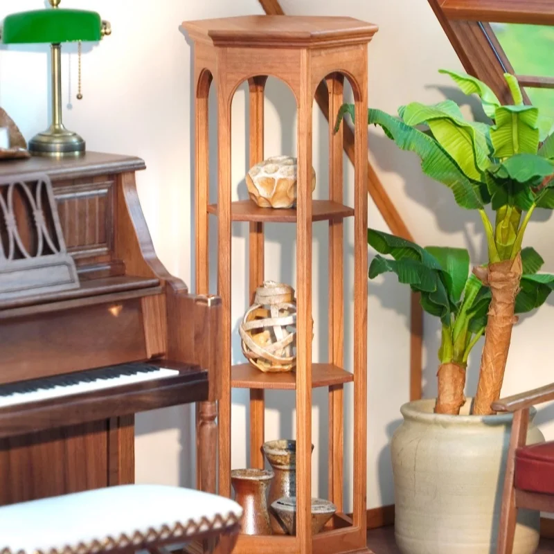 نموذج مصغر 1:6 لأثاث بيت الدمى، رف عرض دوار مصغر، إكسسوارات للدمى Bjd Ob11 Gsc Blyth Soldier Lol، ديكور ومستلزمات التصوير