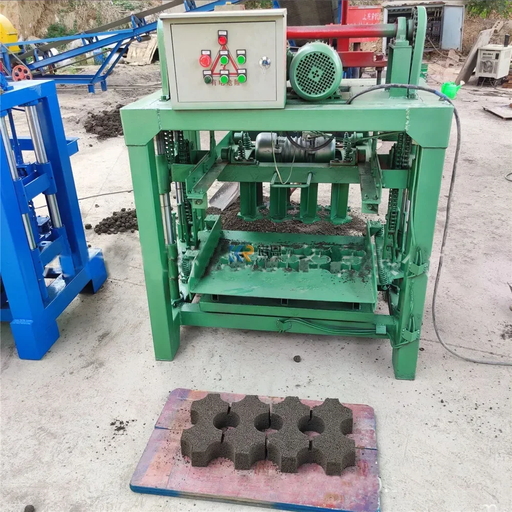 Hot SalesHot SalesAutomatic Concrete Cement Clay Fly Ash Sand Hollow Paving Stone Brick And Block Making Machine Construction Ma