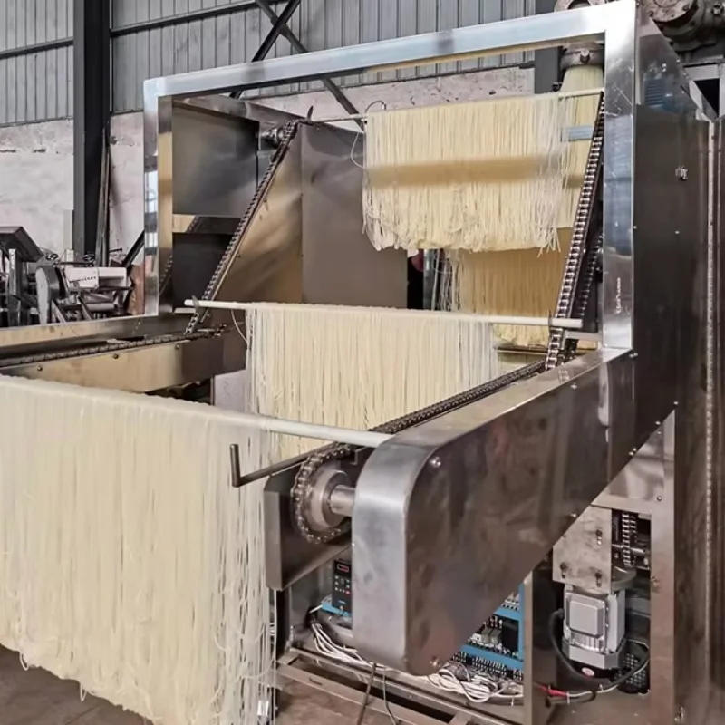 Customized Commercial Corn Noodle Maker Machine Stainless Steel Automatic Macaroni Spaghetti Production Equipment