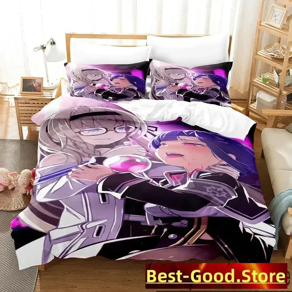 

Anime Mary Skelter Finale Printed Bed Set Duvet Cover Pillowcase Bedding Set Bed Linen Sheet Quilt Cover Full Queen King Size